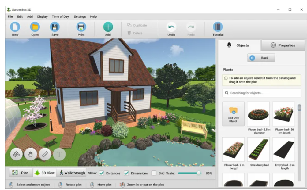 screenshot of GardenBox 3D